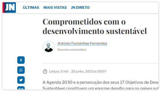 Poder local quer assumir dever e desígnio na promoção do desenvolvimento sustentável
