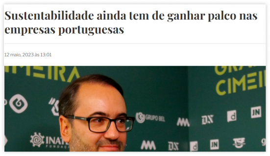 Sustentabilidade ainda tem de ganhar palco nas empresas portuguesas